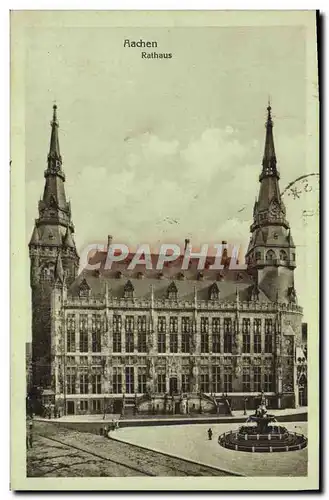 Cartes postales Aachen Rathaus