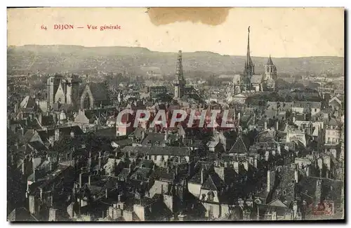 Cartes postales Dijon Vue Generale