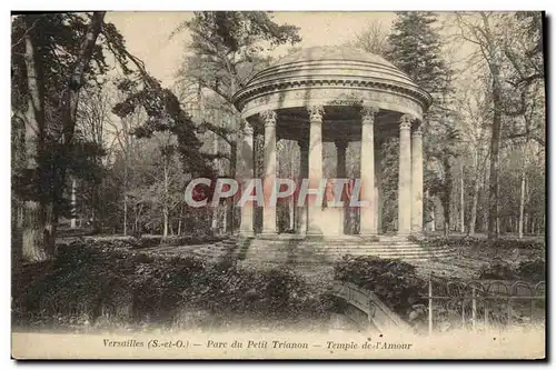 Cartes postales Versailles Parc du Perit Trianon Temple de l&#39amour