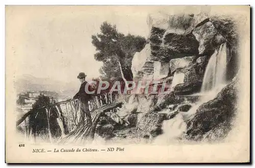 Cartes postales Nice La Cascade du Chateau