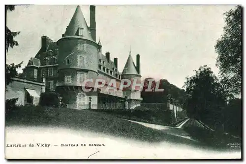 Cartes postales Vichy Chateau De Randan