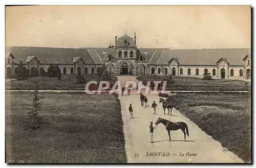 Cartes postales Saint Lo Le Haras Cheval