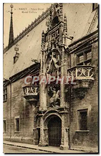 Ansichtskarte AK Nancy Palais Ducal Musee Lorrain