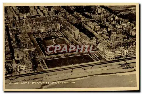 Moderne Karte Aerial view of Warrior Square St Leonards