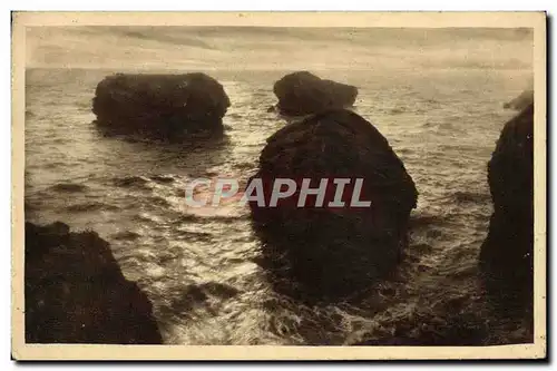 Ansichtskarte AK Sion sur l&#39Ocean Coucher de soleil entre les cinq Pineaux