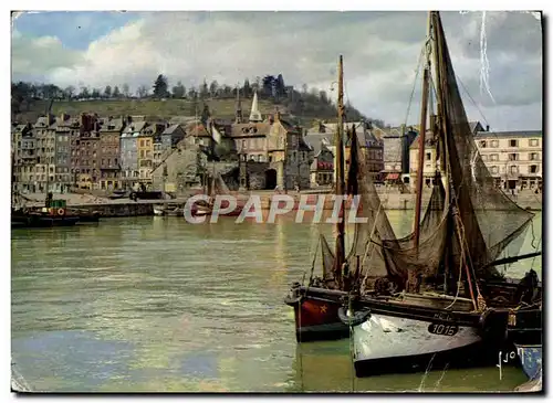 Cartes postales moderne Honfleur Le Port et les Quais Beaulieu et Fostin Bateaux