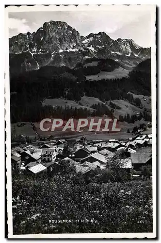 Cartes postales moderne Rougemont et le Rubly