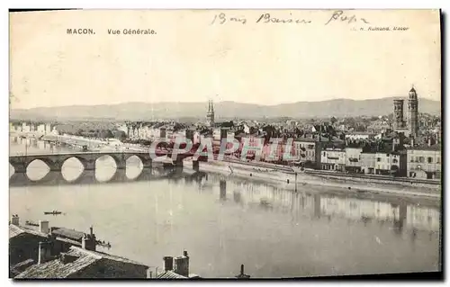 Cartes postales Macon Vue Generale