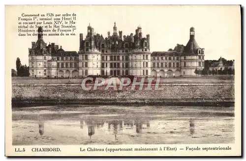 Cartes postales Chambord Le Chateau