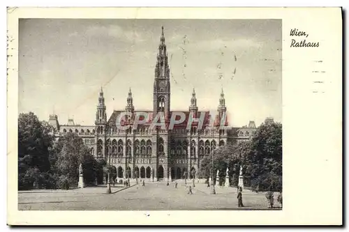 Cartes postales Wien Rathaus