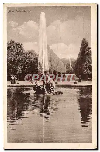 Cartes postales Wien Schonbrunn