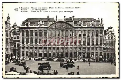 Ansichtskarte AK Bruxelles Maison Des Anciens Ducs de Brabant Ancienne Bourse