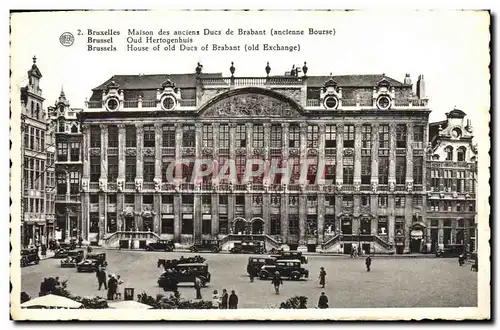Cartes postales Bruxelles Maison Des Anciens Ducs de Brabant Ancienne Bourse