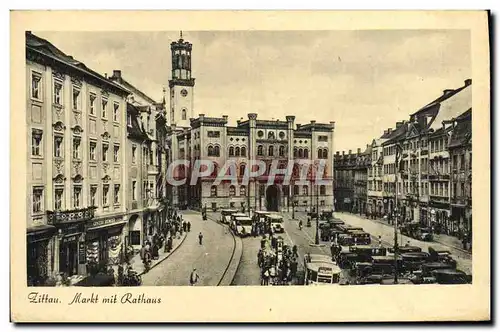 Cartes postales Littau Markt Mit Rathaus