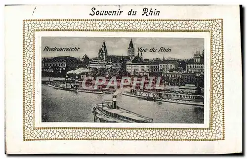 Cartes postales Souvenir Du Rhin