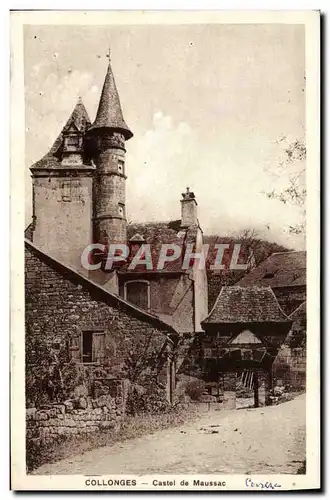 Cartes postales Collonges Castel De Maussac