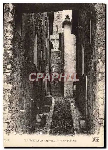 Cartes postales Vence Rue Pisani