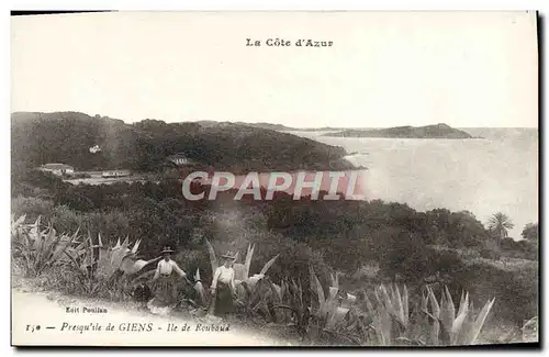Cartes postales Presqu'ile de Giens Ile De Roubaud