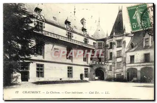 Ansichtskarte AK Chaumont Le Chateau Cour Interieure