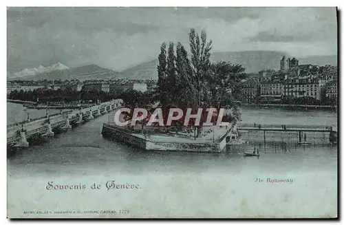 Cartes postales Souvenir De Geneve