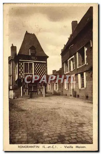 Ansichtskarte AK Romorantin Vieille Maison