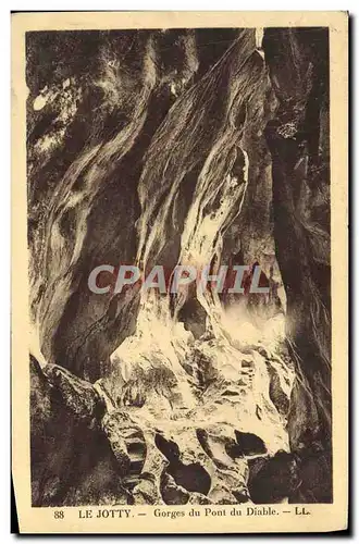 Cartes postales Le Jotty Gorges Du Pont Du Diable