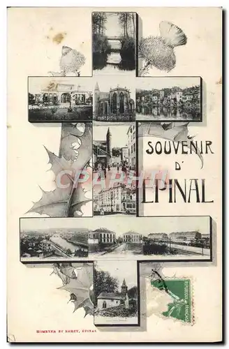 Cartes postales Souvenir De Epinal