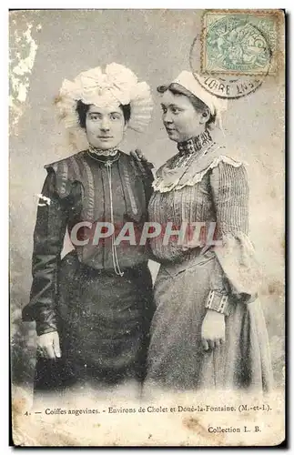 Cartes postales Coffes Angevines Environs De Cholet Et Doue La Fontaine Folklore
