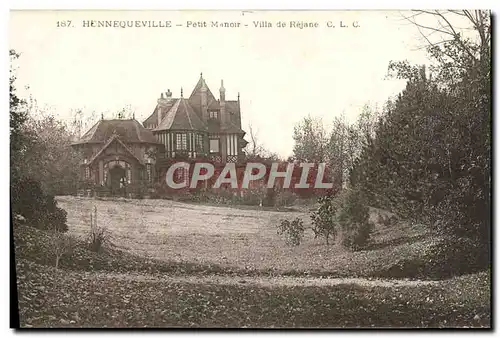 Cartes postales Hennequeville Petit Manoir Villa De Rejane