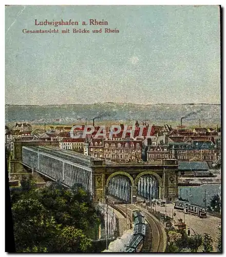 Cartes postales Ludwigshafen A Rhein Train