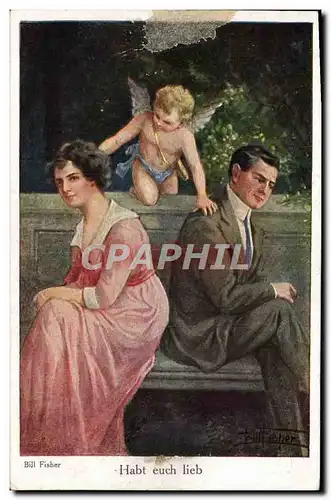 Cartes postales Fantaisie Femme Ange