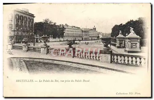 Ansichtskarte AK Bruxelles Le Palais Du Roi Vue Prise Du Palais Ducal