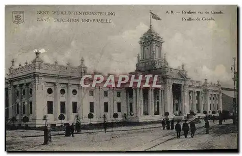 Ansichtskarte AK Gand Exposition universelle Pavillon du Canada