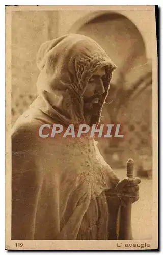 Cartes postales L'Aveugle