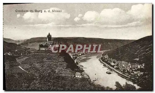 Cartes postales Cochem Burg Mosel