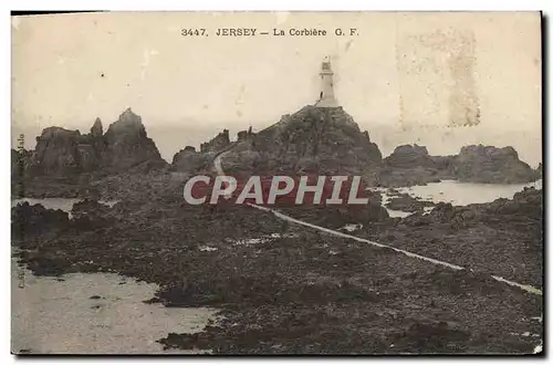 Cartes postales Jersey La Corbiere Phare