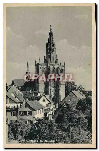 Cartes postales Konstanz Munster
