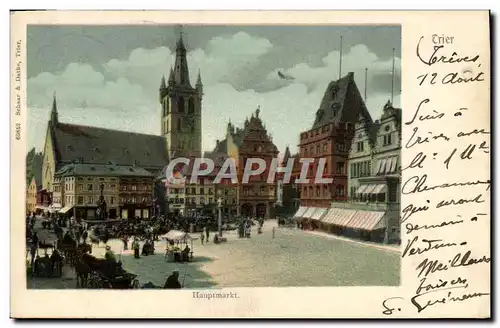 Cartes postales Hauptmarkt Trier