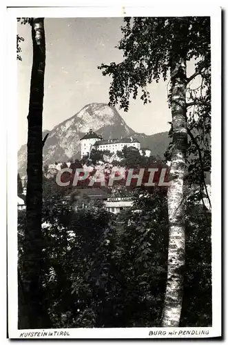 Cartes postales Kufstein In Tirol Burg mit Pendling