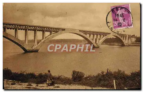 Cartes postales Piougastel Daoulas Pont Construit sur l&#39Elorn a l&#39entree de la rade reliant la presqu&#39i