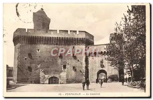 Cartes postales Perpignan Le Castillet