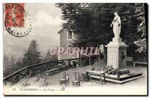 Cartes postales Plombieres La Vierge