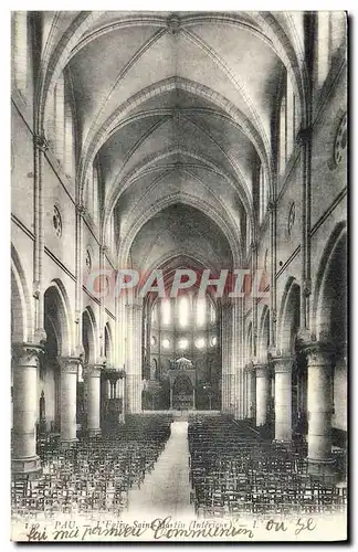 Cartes postales Pau I'Eglise Saint Martin Interieur