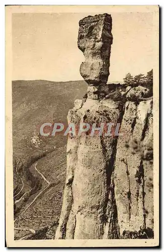 Ansichtskarte AK Vallee De La Jonte Le Vese De Sevres Peyreleau Le rosier