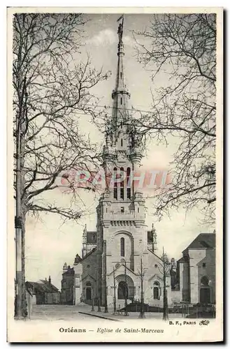 Cartes postales Orleans Eglise De Saint Marceau