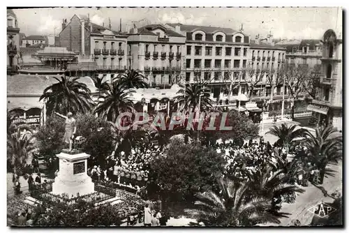 Moderne Karte Perpignan Place Arago Danses Sardanes