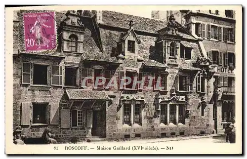 Ansichtskarte AK Roscoff Maison Gaillard