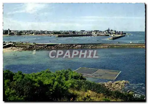 Cartes postales moderne Roscoff Vue Generale Prise De Ste Barbe