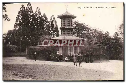 Cartes postales Reims Le Thabor La Voliere Enfants Oiseaux