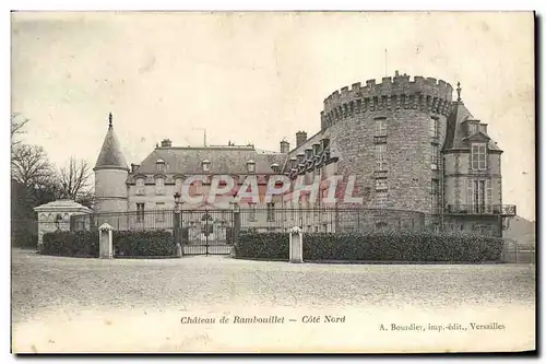 Cartes postales Chateau De Rambouillet Cote Nord